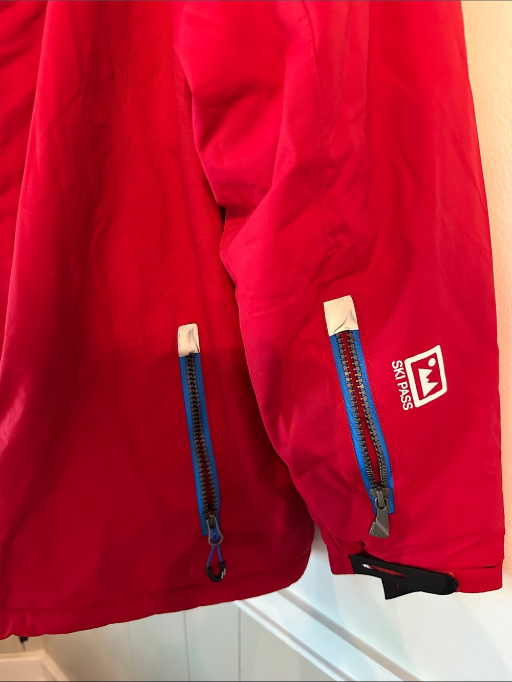 Phibee Kids Waterproof Ski Jacket Winter Snow coat Red/Blue size 14 (EU 158-164) - Picture 12 of 16